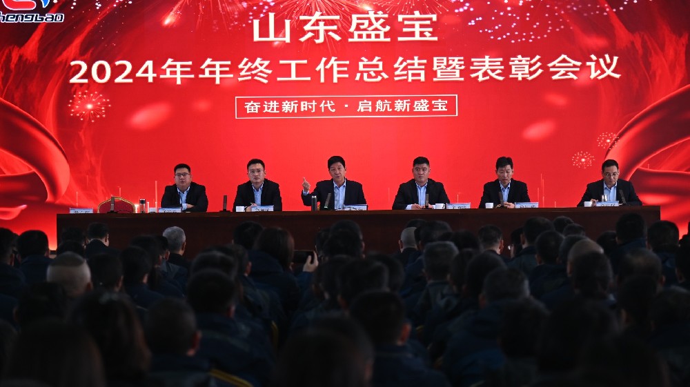 山東盛寶2024年年終工作總結(jié)暨表彰會議
